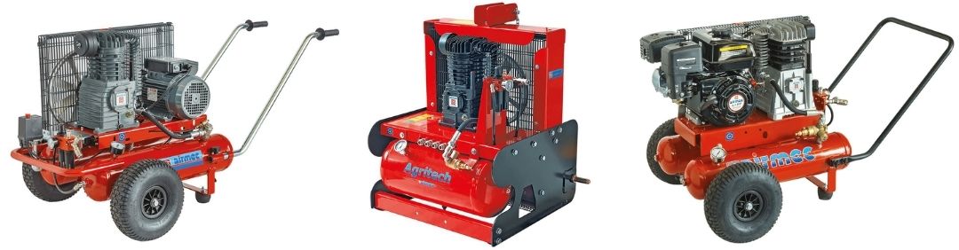 Compresores Airmec para la cosecha de aceitunas Compresores Airmec para la cosecha de aceitunas y la poda