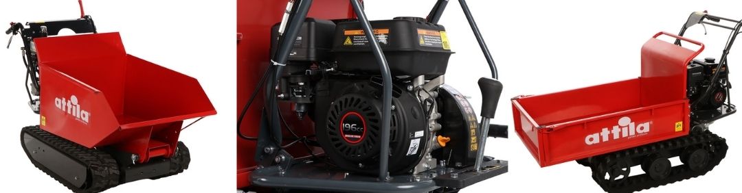 Las mejores carretillas motorizadas Attila en oferta en AgriEuro