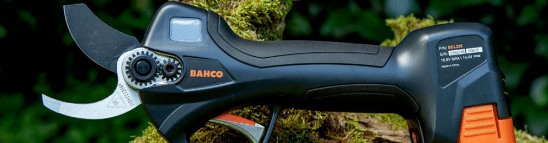 Las mejores tijeras de poda el&eacute;ctricas de bater&iacute;a Bahco en oferta en AgriEuro