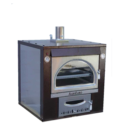 Estufas de leña con horno La Nordica Isotta Forno Evo 9.7 kW Negro