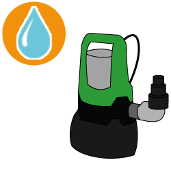 Bombas sumergibles para agua limpia