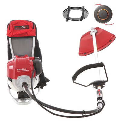 Honda GX 50 ZP - Desbrozadora de mochila de gasolina 4 tiempos - Barra Blue  Bird