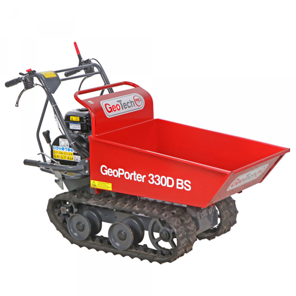 GeoTech GeoPorter 330D BS - Carretilla con motor - Cajón dumper capacidad 300 kg