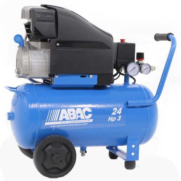 Abac Pole Position L30P - Compresor de aire eléctrico con ruedas - motor 3 HP - 24 l en venta