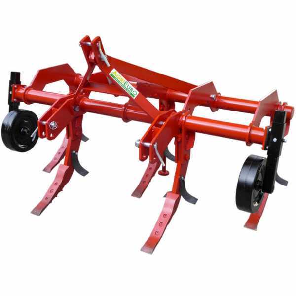 Subsolador agrícola para tractor AgriEuro serie 200 Media de 5 púas - Con ruedas de acero en venta