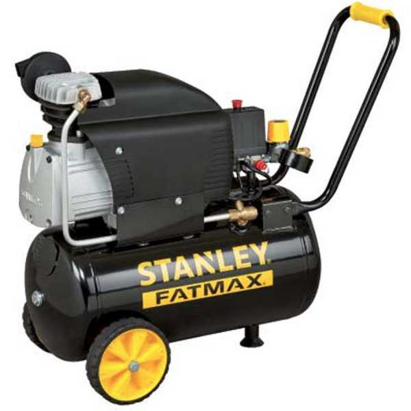 Stanley Fatmax D211/8/24s - Compresor eléctrico con ruedas - Motor 2 HP - 24 l - aire comprimido en venta