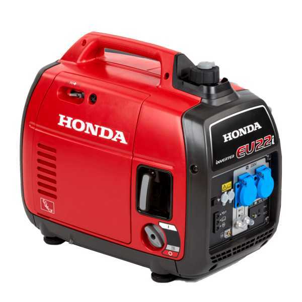 Honda EU22is - Generador de corriente silencioso portátil inverter 2.2 kW - Continua 1.8 kW Monofásico