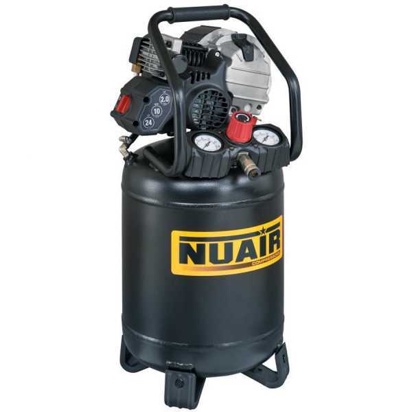Nuair FU 227/10/24V - Compresor de aire eléctrico portátil - Motor 2 HP - 24 l en venta