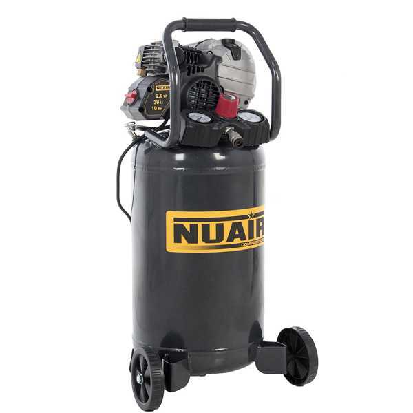 Nuair FU 227/10/30V - Compresor de aire eléctrico compacto - Motor 2 HP - 30 l en venta