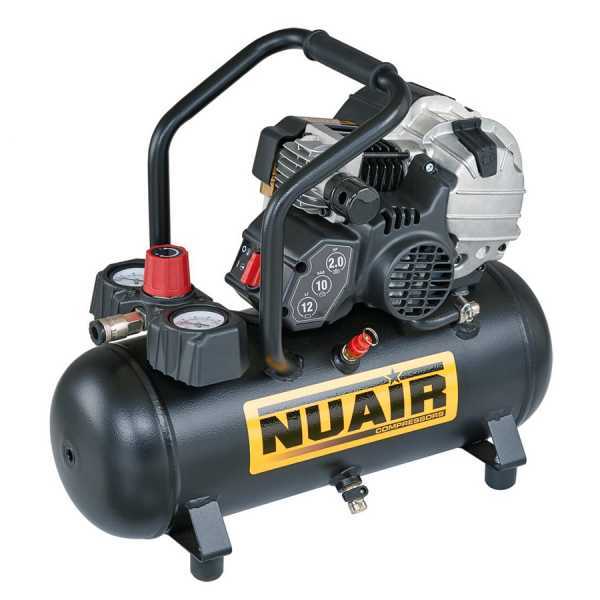 Nuair Fu 227/10/12 - Compresor de aire eléctrico compacto portátil - Motor 2 HP - 12 l en venta