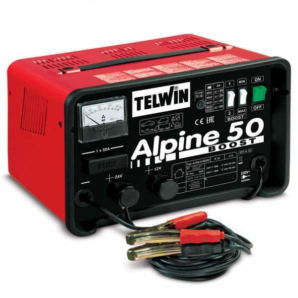 Telwin Alpine 50 Boost - Cargador de batería - baterías WET tensión 12/24V - 1000 W en venta