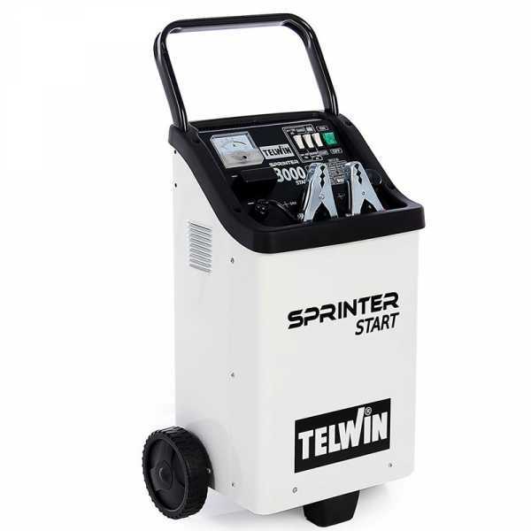 Telwin Sprinter 3000 Start - Cargador de batería de coche y arrancador - batería WET/START-STOP 12/24V en venta