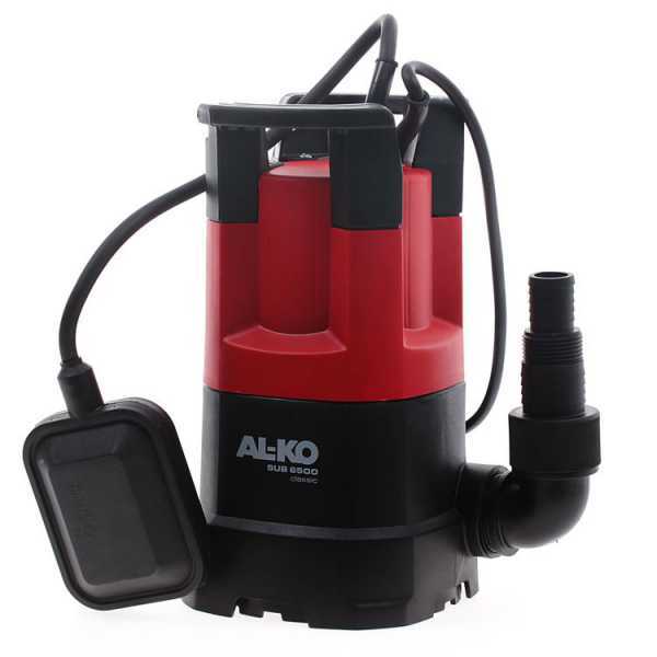 Bomba sumergible eléctrica para agua limpia AL-KO SUB 6500 Classic 250W - racor tubo 38 y 25 en venta