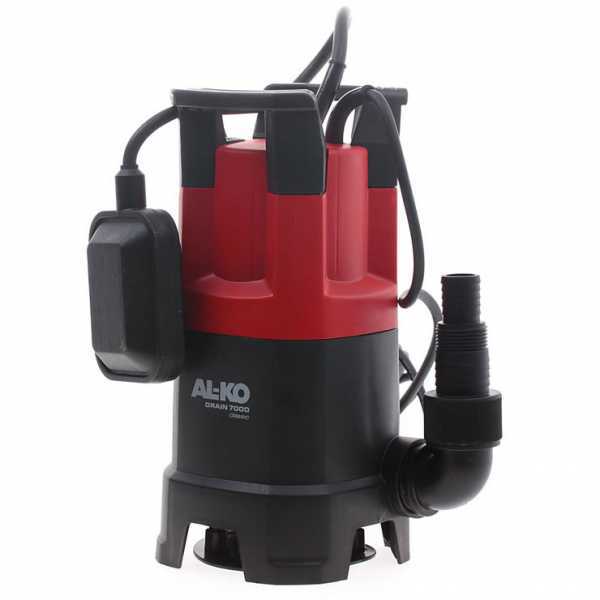 Bomba sumergible eléctrica para agua sucia AL-KO DRAIN 7000 Classic 350W - racor 38 y 25 en venta