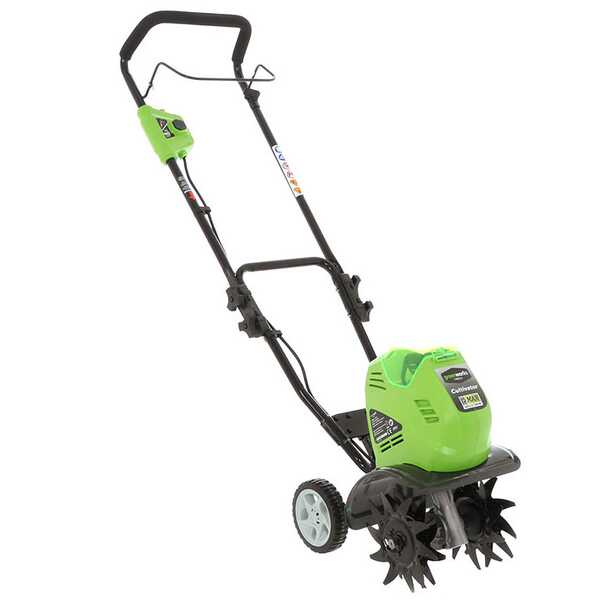 Greenworks 40 V Zappatrice - Motoazada de batería - 40 V - BATERÍA Y CARGADOR NO ESTÁN INCLUIDOS