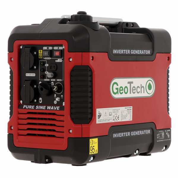 GeoTech SQL2000i - Generador de corriente silencioso inverter 2 kW - Continua 1.7 kw Monofásica