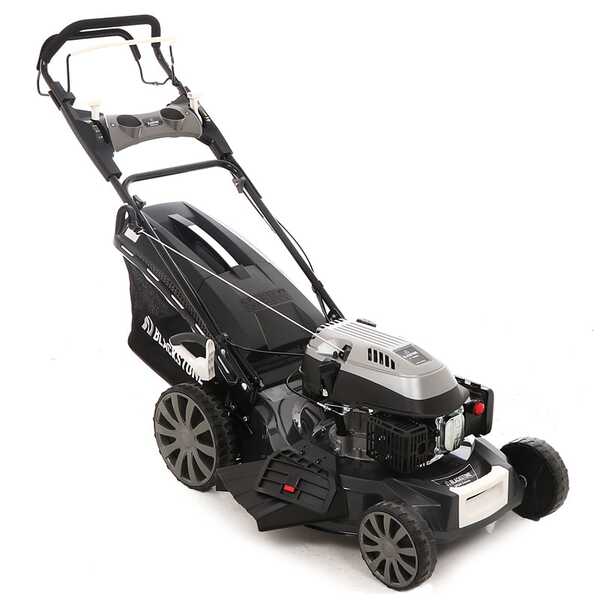 Cortacésped autopropulsado Blackstone SP530 Deluxe: recogida, mulching, salida lateral y trasera