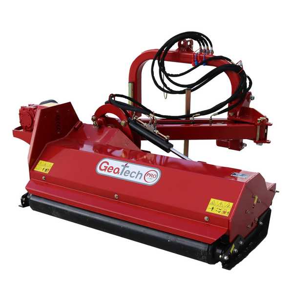 Trituradora lateral para tractor con brazo serie medio-pesada GeoTech-Pro HAMF 160