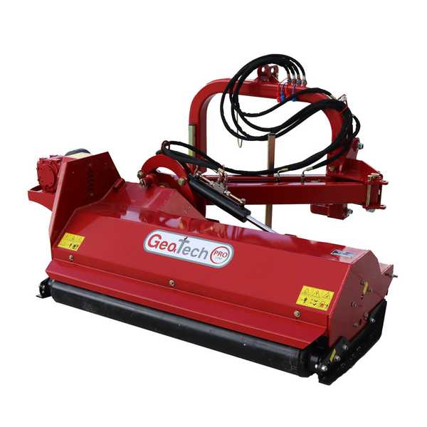 Trituradora lateral para tractor con brazo serie medio-pesada GeoTech-Pro HAMF 140