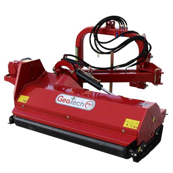 Trituradora lateral para tractor con brazo serie medio-pesada GeoTech-Pro HAMF 180