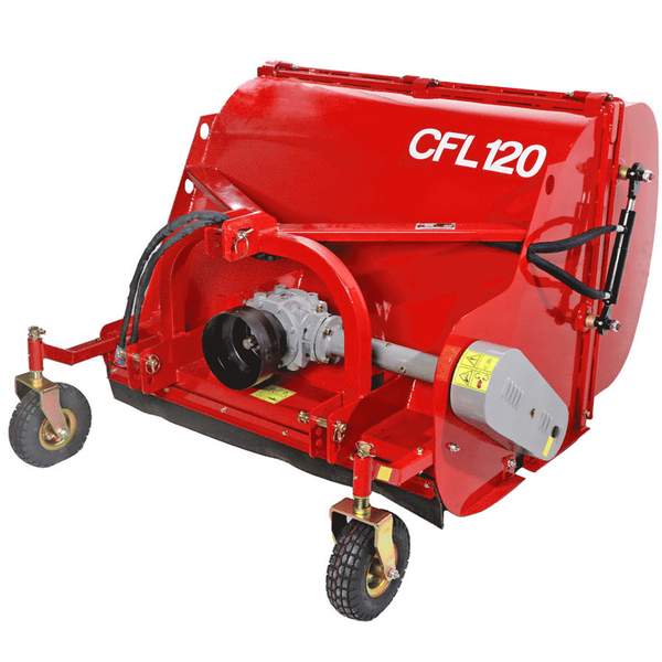 GeoTech Pro CFL120 - Trituradora de hierba para tractor - Recogedor - Serie media
