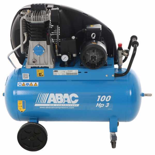 Abac A49B 100 CT3 - Compresor de aire trifásico de correa - 100 l aire comprimido en venta