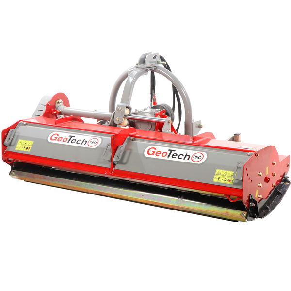 GeoTech Pro ESFM 220H - Trituradora de para tractor -  Serie medio-pesada - Desplazamiento hidráulico