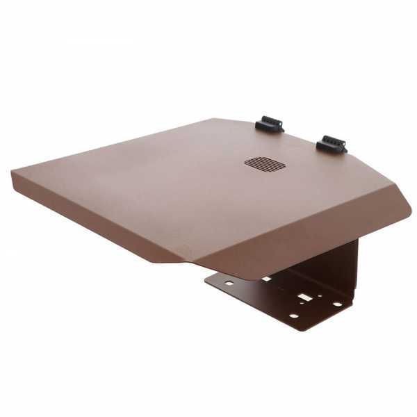 Caseta para estación robot cortacésped WORX LANDROID L - de aluminio pintado Corten en venta