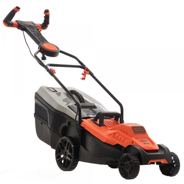 Black & Decker BEMW471ES-QS - Cortacésped eléctrico - 1600 W - Corte de 38 cm