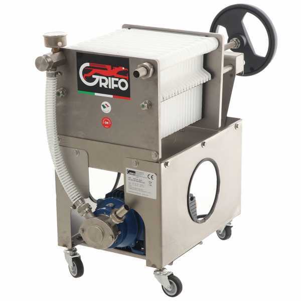 Grifo Professional FCP20-Olio  - Filtro para aceite - de cartones y 20 placas - bomba INOX Liverani en venta