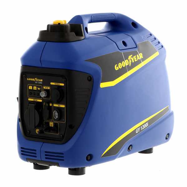 Generador eléctrico inverter 0,9 kW monofásico Goodyear GY 1200IG - silencioso