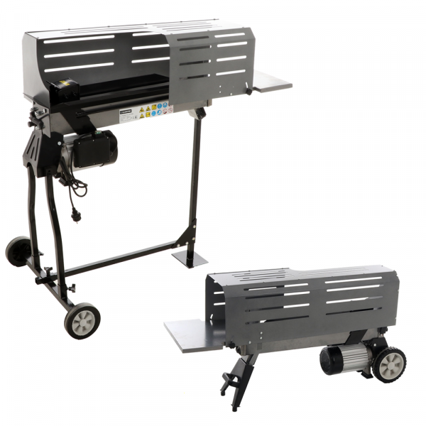 BlackStone EHL 7 - Astilladora de leña eléctrica - horizontal - 230V - con carro