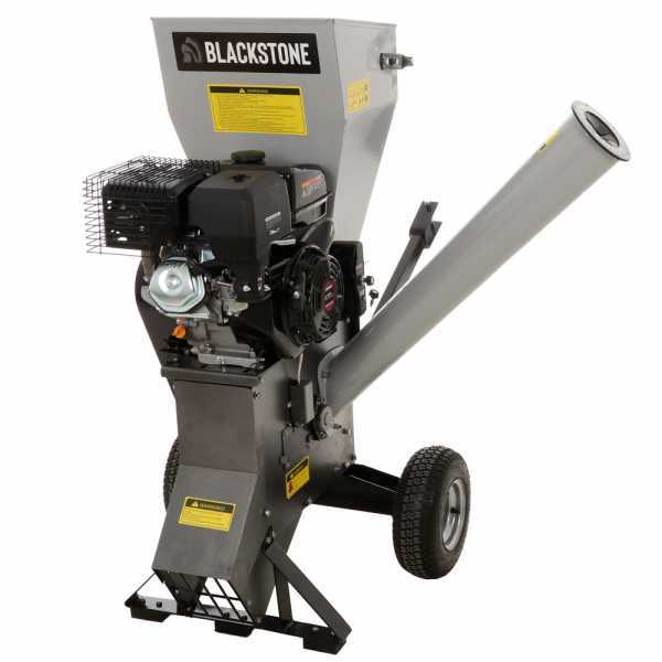 BlackStone CSB150E-L - Biotrituradora de gasolina - Motor Loncin 15 HP - Arranque eléctrico
