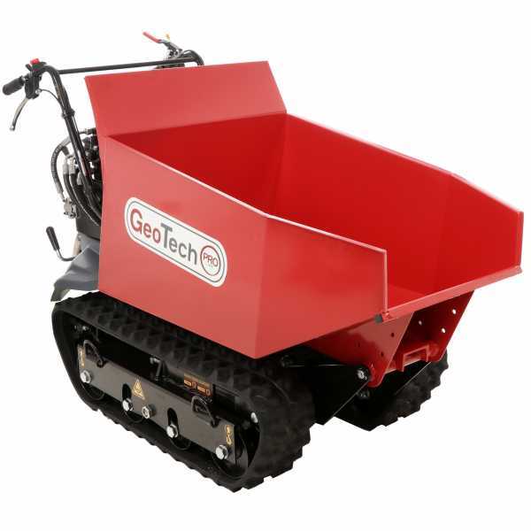 Carretilla de orugas GeotechPro GeoPorter H-540D Hydro - Cajón hidráulico dumper 500 Kg