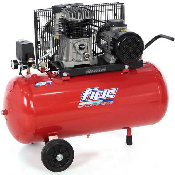 Fiac AB 100/360 T - Compresor de aire eléctrico con motor trifásico de correa 100 l en venta