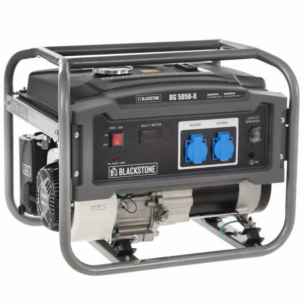 Blackstone BG 5050-X - Generador de corriente con AVR 3.6 kw - Continua 3.2 kW Monofásica