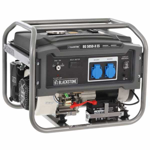 Blackstone BG 5050-X ES - Generador de corriente con AVR 3.6 kw - Continua 3.2 kW Monofásica