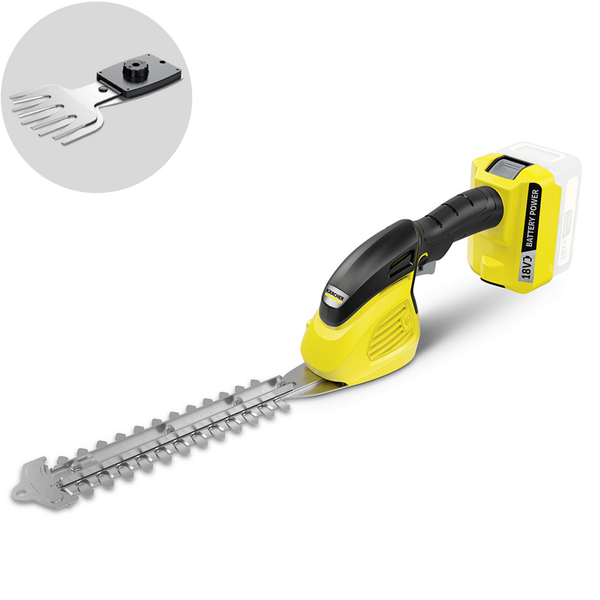 Karcher GSH 18-20 - Tijera cortacésped de batería - BATERÍA Y CARGADOR NO INCLUIDOS