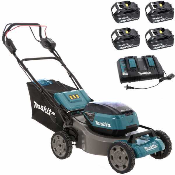 Cortacésped de batería 46cm MAKITA DLM462PT4 - 4 baterías de serie en venta