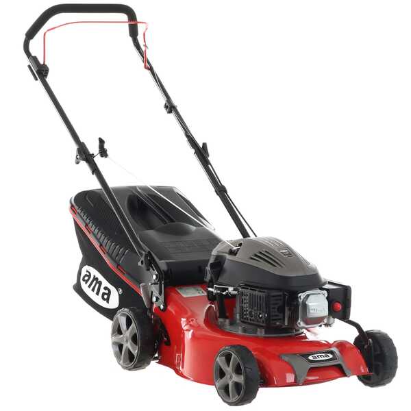 Cortacésped de empuje Ama TRX 421 - 3en1: saco de recogida + salida trasera + mulching en venta