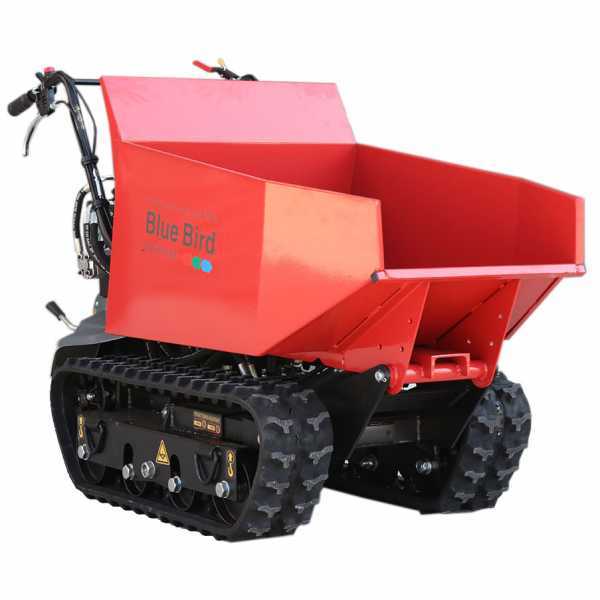 Carretilla de orugas con motor BLUE BIRD Transporter 500 D - Caja dumper con capacidad de 500 Kg