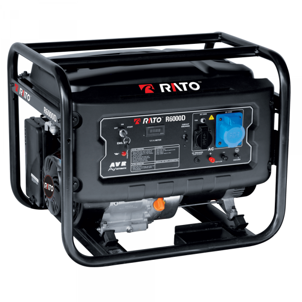 Generador AVR 6 kW, arranque eléctrico
