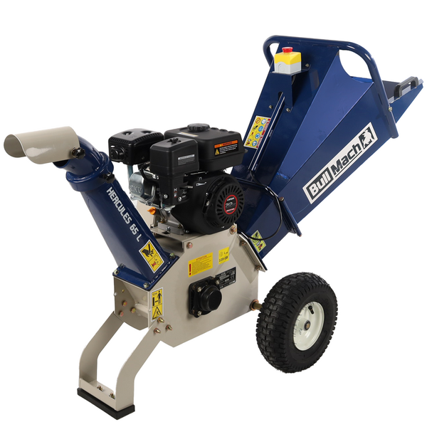 BullMach Hercules 65 L - Biotrituradora de gasolina - Motor Loncin LC170F 212 cc