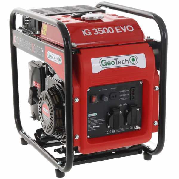 Generador eléctrico inverter 3,2 kW monofásico Geotech iG 3500 EVO - Motor 6.5 HP