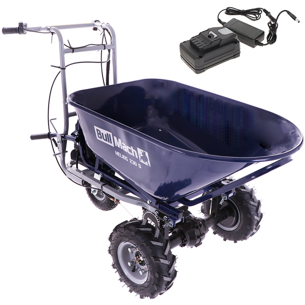 Carretilla de batería BullMach Helios 230 D con 2 baterías 48V 2Ah