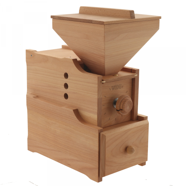 Molino de harina artesanal WIDU Universalmühle Mod. 3 de madera de haya en venta