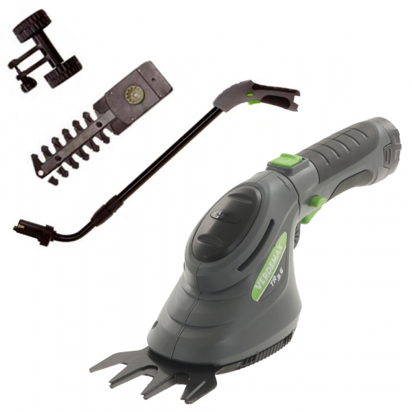 Verdemax TR3.6 - Tijera cortacésped de batería con pértiga - 3.6V 1.5Ah