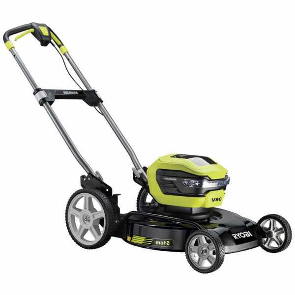 Ryobi RY36LMMX51A-140 - Cortacésped de batería - MAX POWER 36V/4Ah - Corte de 51 cm