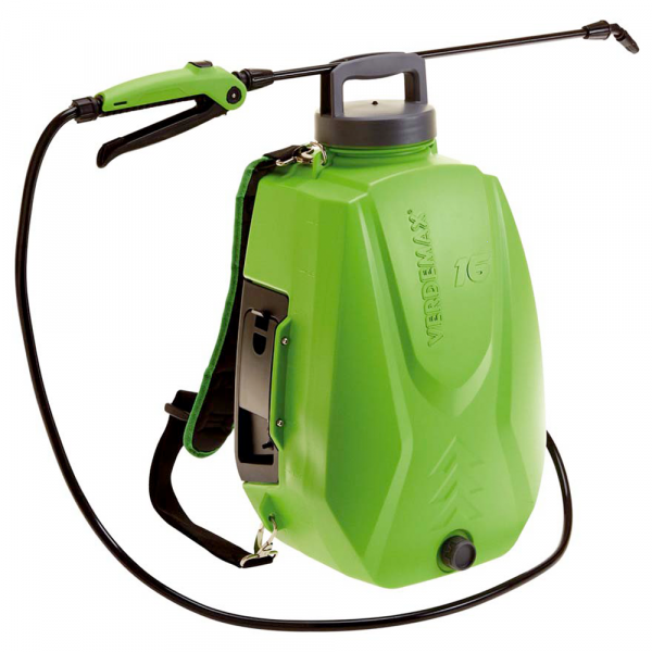 Pulverizador de mochila a batería Verdemax FUTURA 16 L batería de litio 12V 2.5Ah en venta