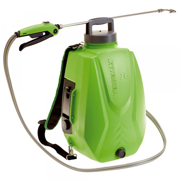 Pulverizador de mochila a batería Verdemax FUTURA PRO 16L - Batería de litio 18V 2.5Ah en venta